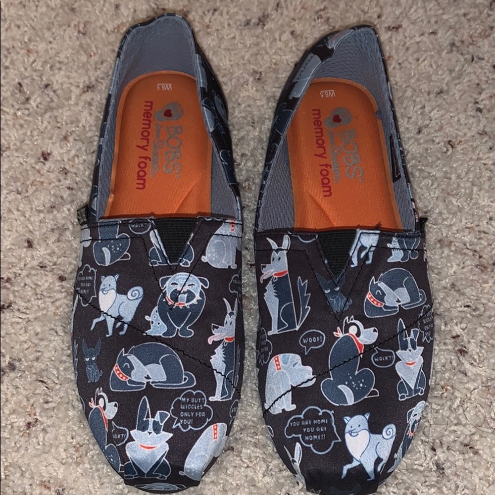Bobs Skechers Memory foam dog shoes